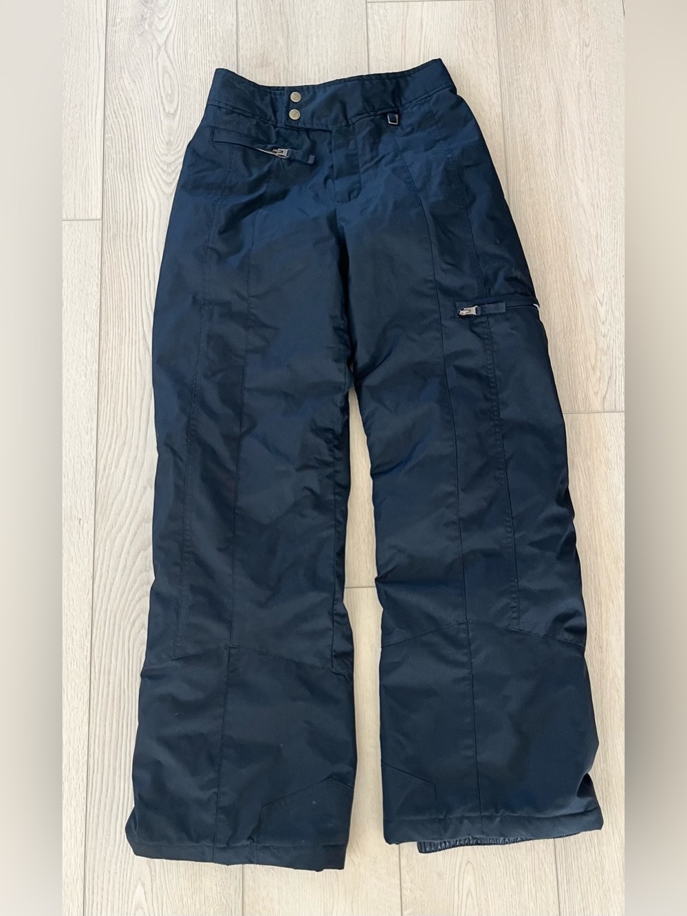 NILS Women’s Black Ski Snowboard Pants Insulated Waterproof Winter Sports Size 2